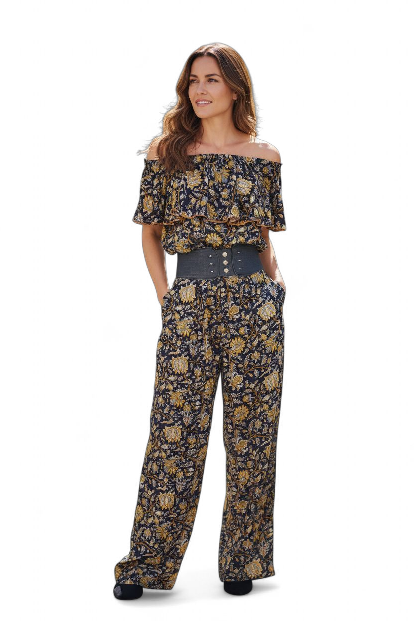 Olivia 4 Ways Jumpsuit-Black