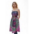 Festive Pink Boobtube Dress