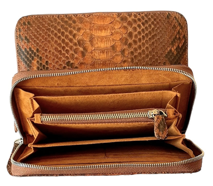 Women Brown Leather Wallet