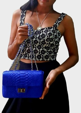 Chantelle Shoulder Bag-Royal Blue