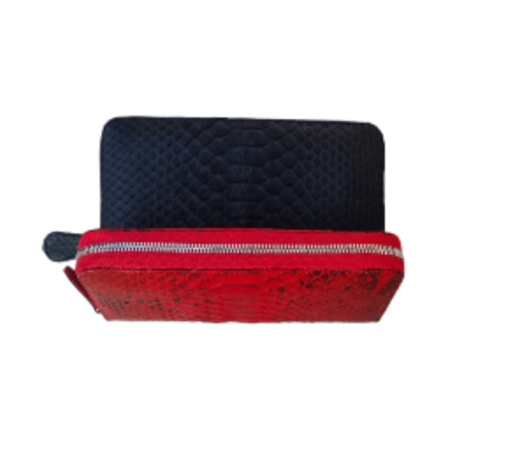 Red Leather  Wallet