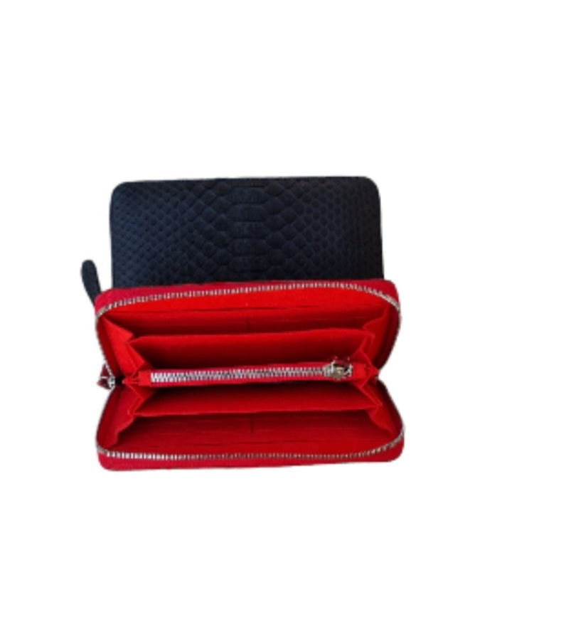 Red Leather  Wallet