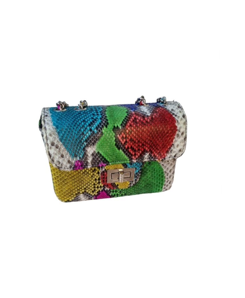 Chantelle Mini Shoulder Bag-Green/Cross Bag