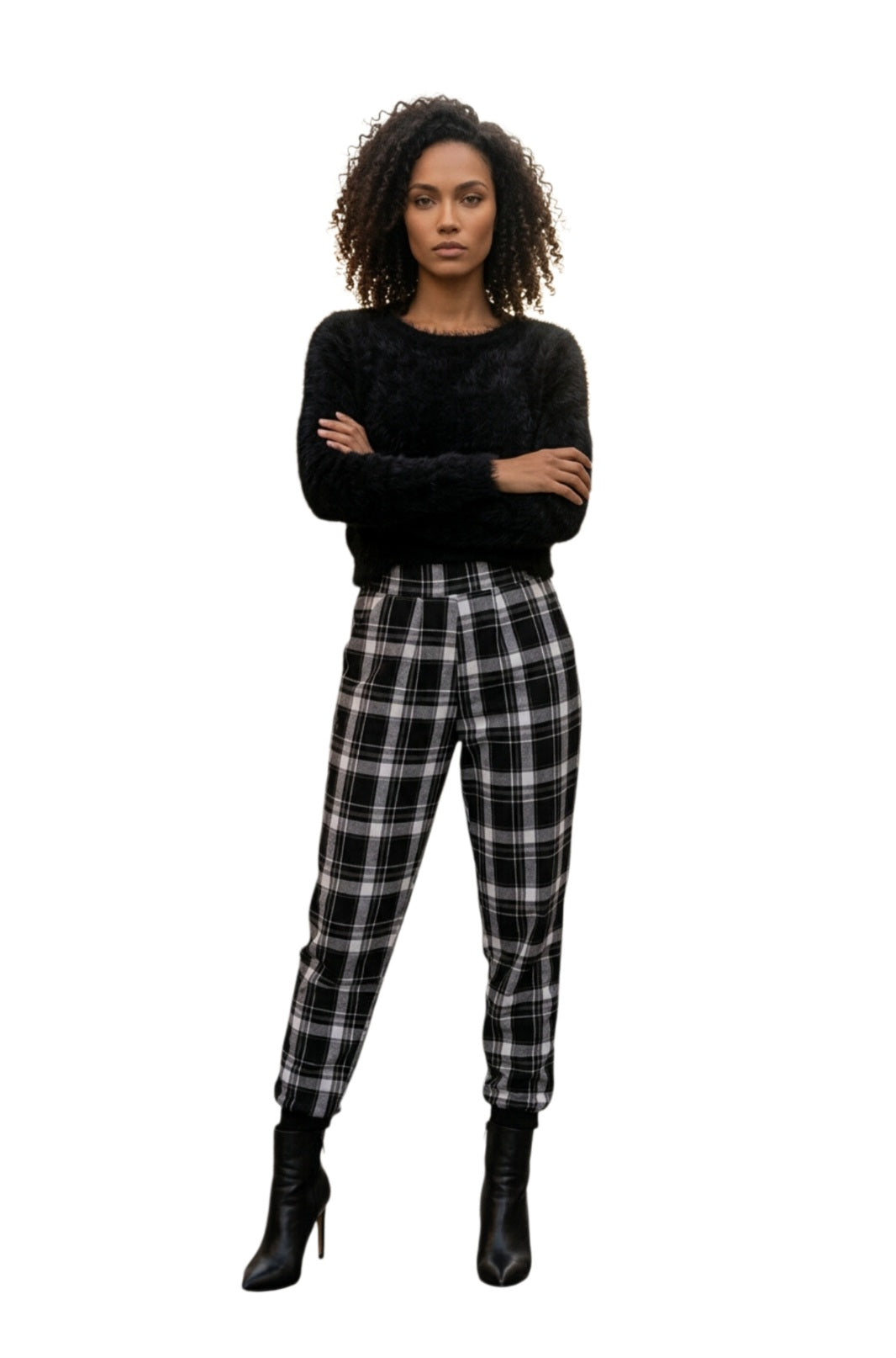 The Aurelia Tailored Pant-Black