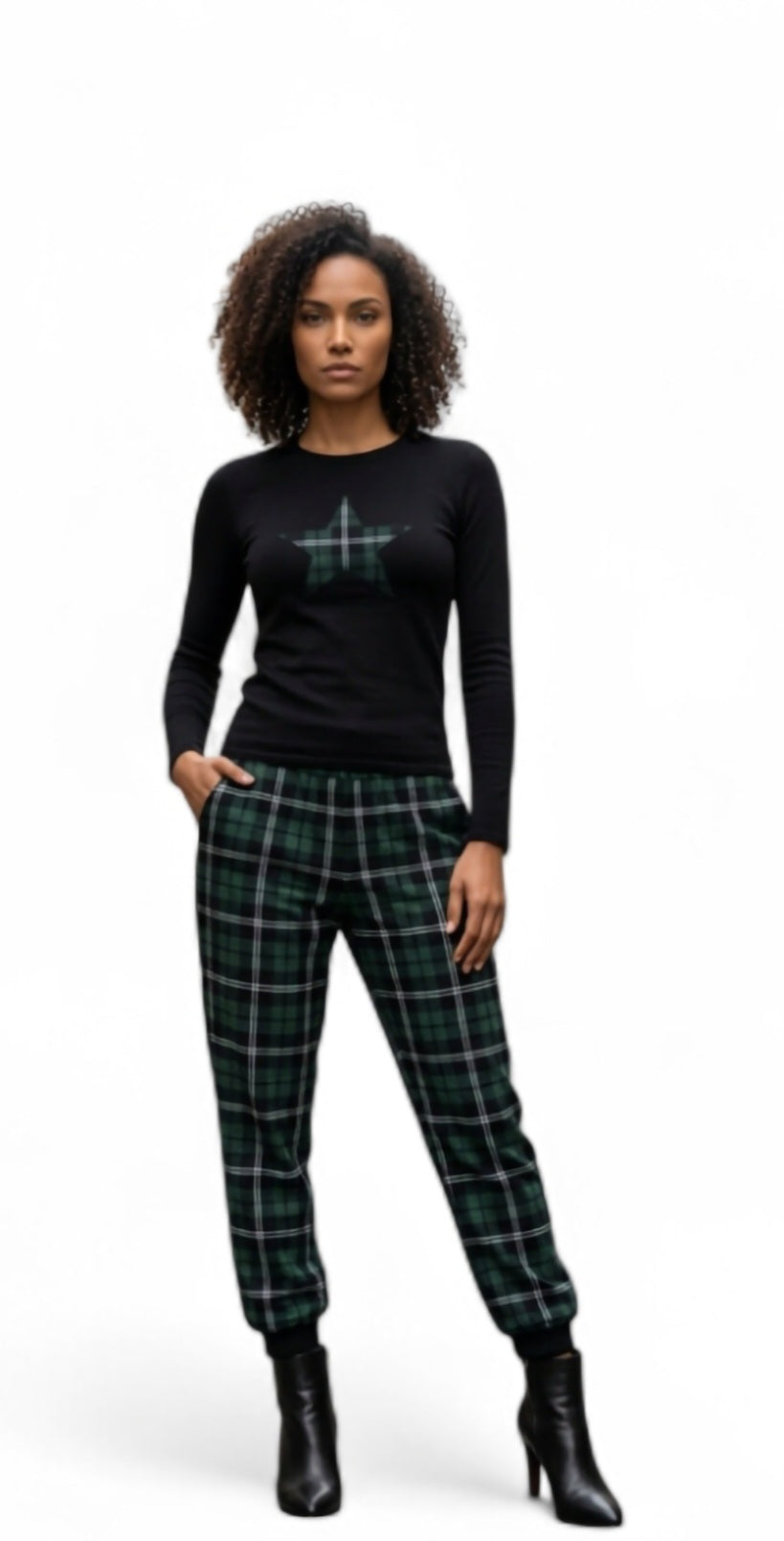 The Aurelia Tailored Pant-Olive Green