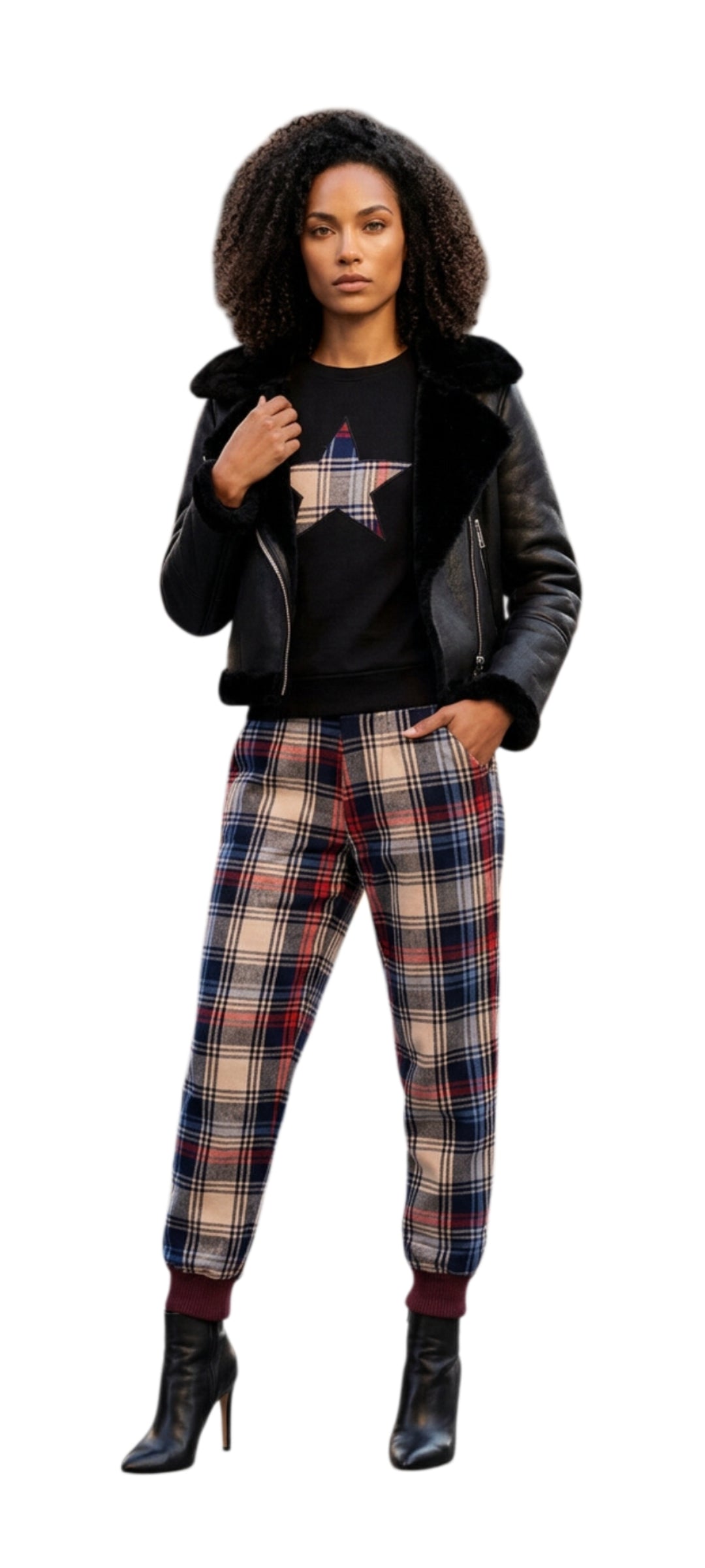 The Aurelia Tailored Pant-Blue